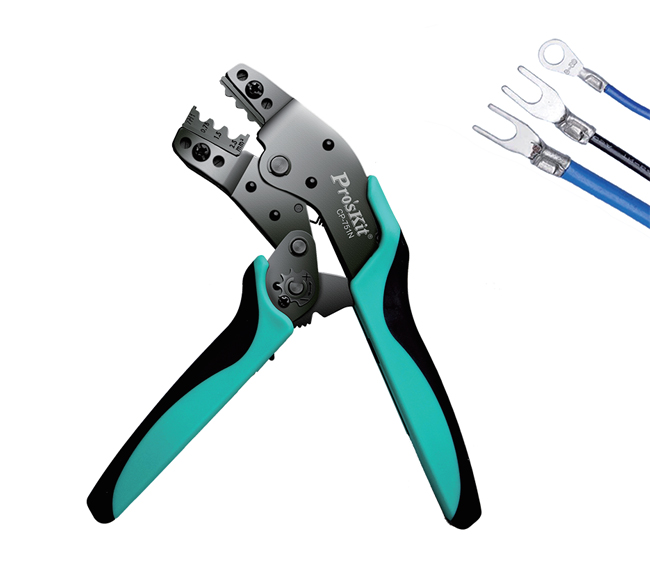 Bare terminal crimping pliers(0.35~2.5mm²)