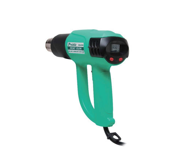 Digital display hot air gun