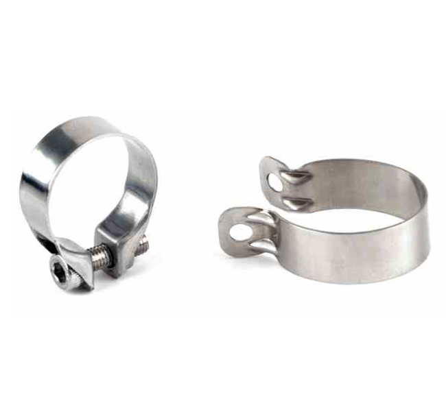 Customized throat clamps and clamps