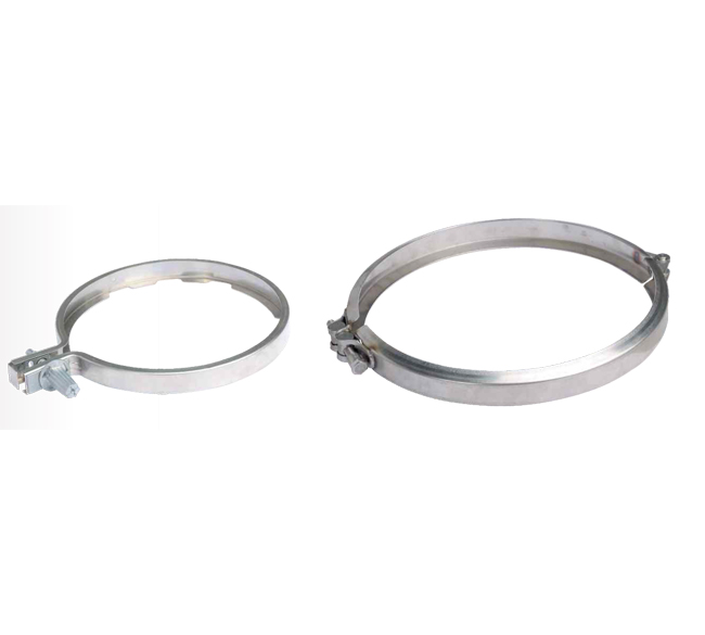 Customized throat clamps and clamps